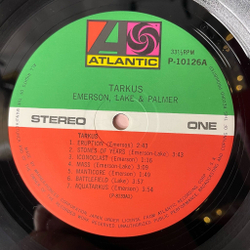 Винтажная виниловая пластинка LP Emerson, Lake and Palmer Tarkus (Japan 1976) (No Obi) Stones Of Years