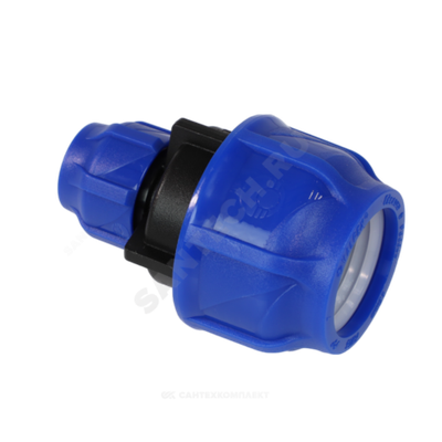Муфта компрессионная ПЭ переходная Дн 32х25 Ру16 VALFEX 121001213225
