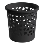 КОРЗИНА ДЛЯ МУСОРА ДИАМЕТР 260 ММ, ВЫСОТА 260 ММ (черный) (комплект 15 шт)