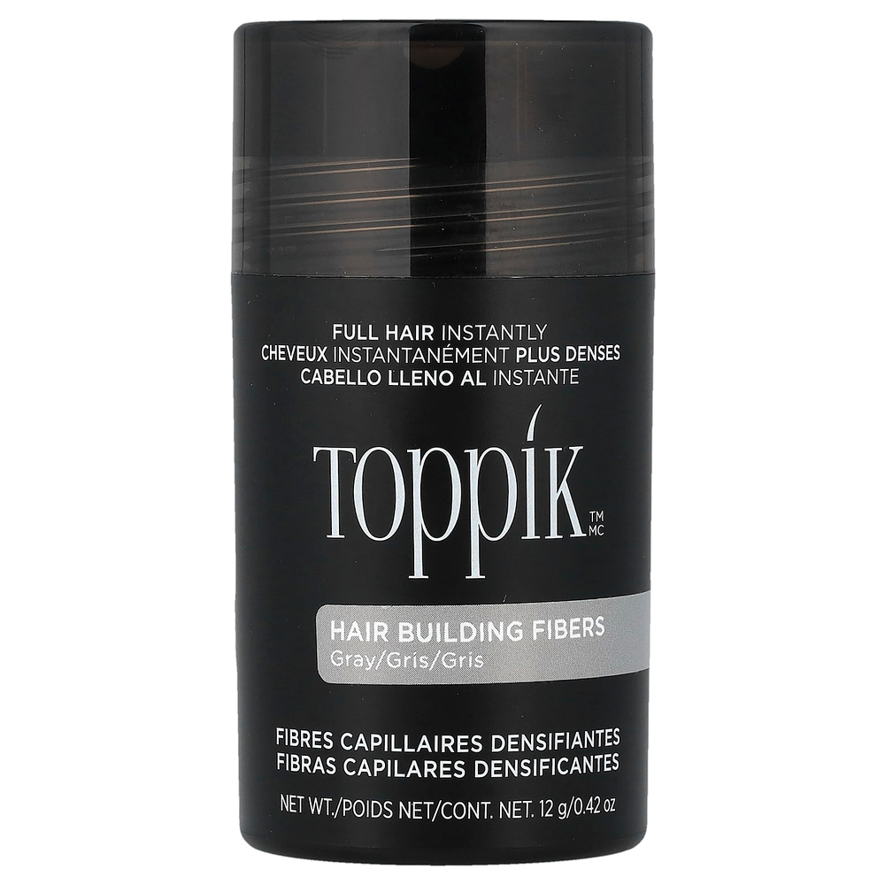 Toppik, клетчатка для наращивания волос, с запахом для седых волос, 12 г (0,42 унции)