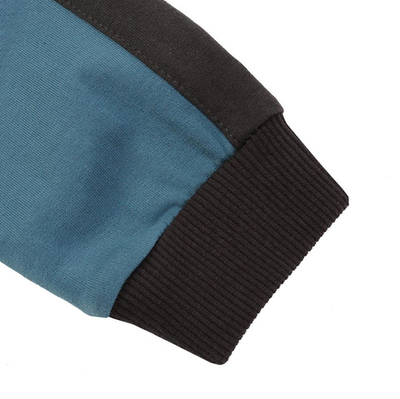 Джемпер д/мальчика футер M1133FN-3/6 р.116 т.голубой (Такро)