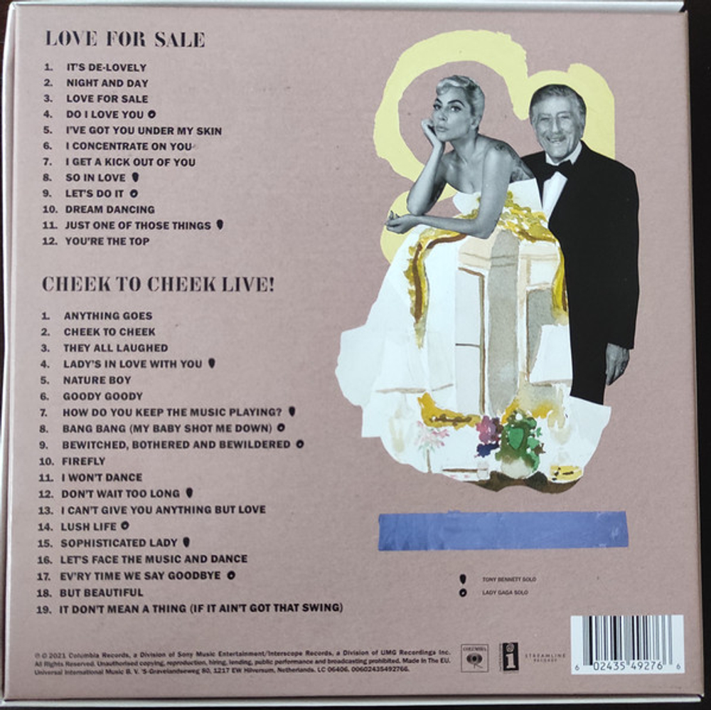 Tony Bennett & Lady Gaga / Love For Sale (Deluxe Edition)(2CD)