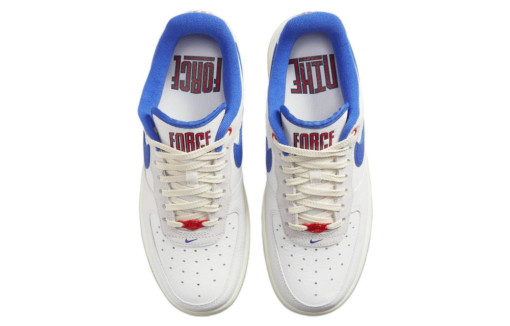 Кроссовки Nike Air Force 1 Low "University Blue And Summit White" (Женская размерная сетка)