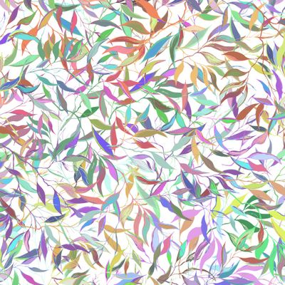 Веселые разноцветные листья