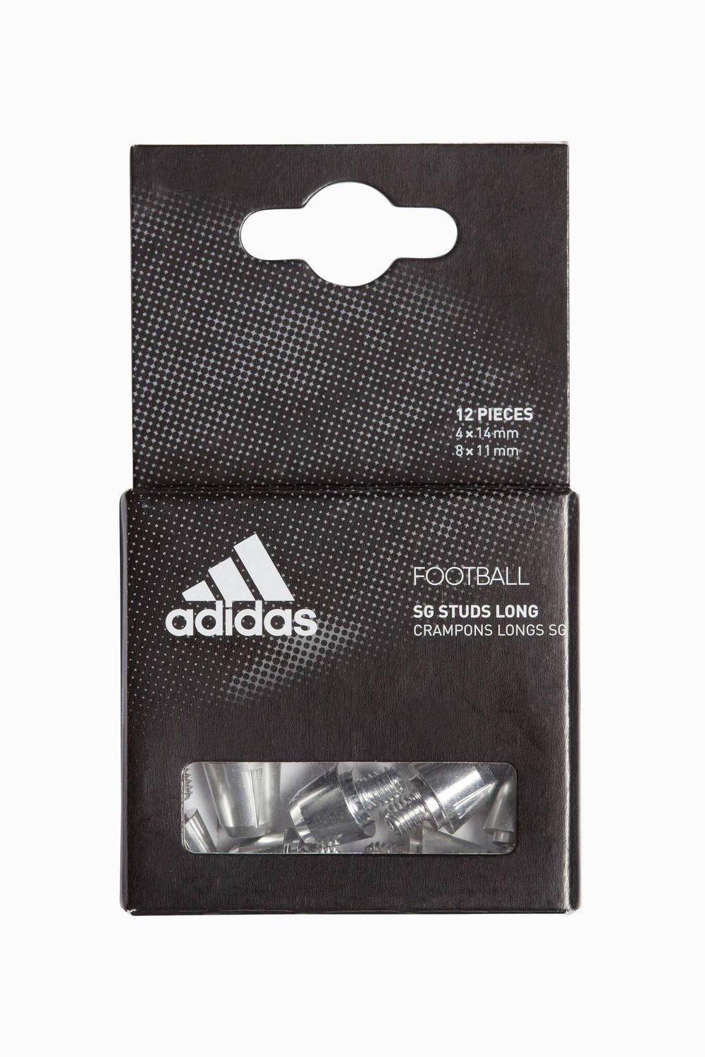 Длинные алюминиевые шпильки adidas SG Studs Long 4x14mm 8x11mm