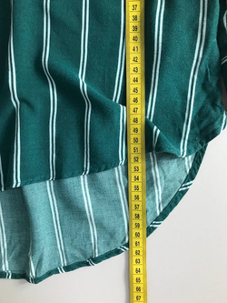 Блузка H&M в полоску, маркировка 36, визуально 42 размер