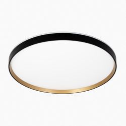 Citilux ETALON CL750501R LED RGB Светильник с пультом Чёрный+Золото