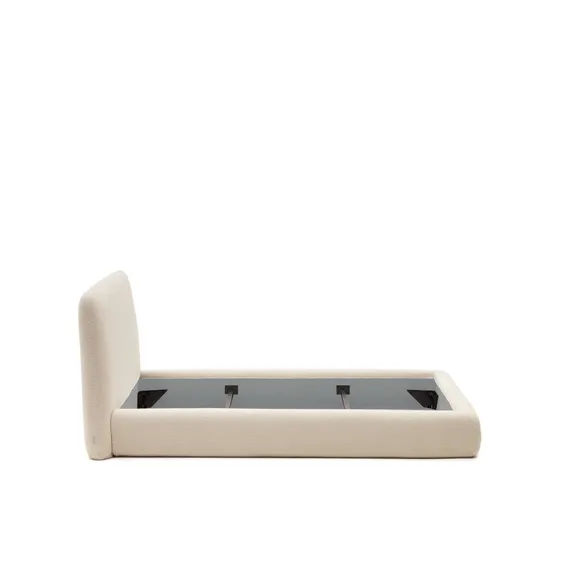 Кровать Martina со съемным чехлом из ткани букле для матраса 90х200 см