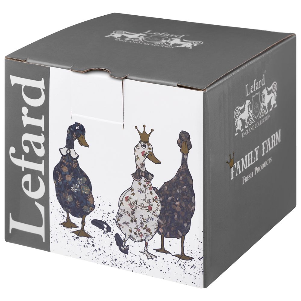 БАНКА LEFARD "FAMILY FARM" С СИЛИКОНОВОЙ КРЫШКОЙ 8*8*6,5 CM 180 МЛ