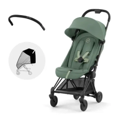 Прогулочная коляска Cybex Coya Leaf Green Matt Black
