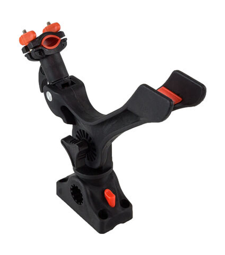 Подставка под удочку черная в комплекте с креплением CFMT303