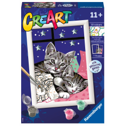 Ravensburger - CreArt Книжка для рисования Милые котята 202133 / артикул   202133  / GTIN 4005556202133
