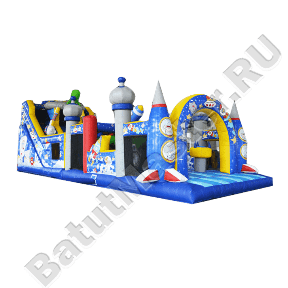 Коммерческий надувной батут "Приключения на орбите"