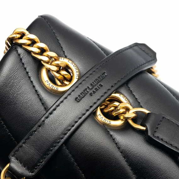Сумка женская Saint Laurent Monogram Loulou Large черный