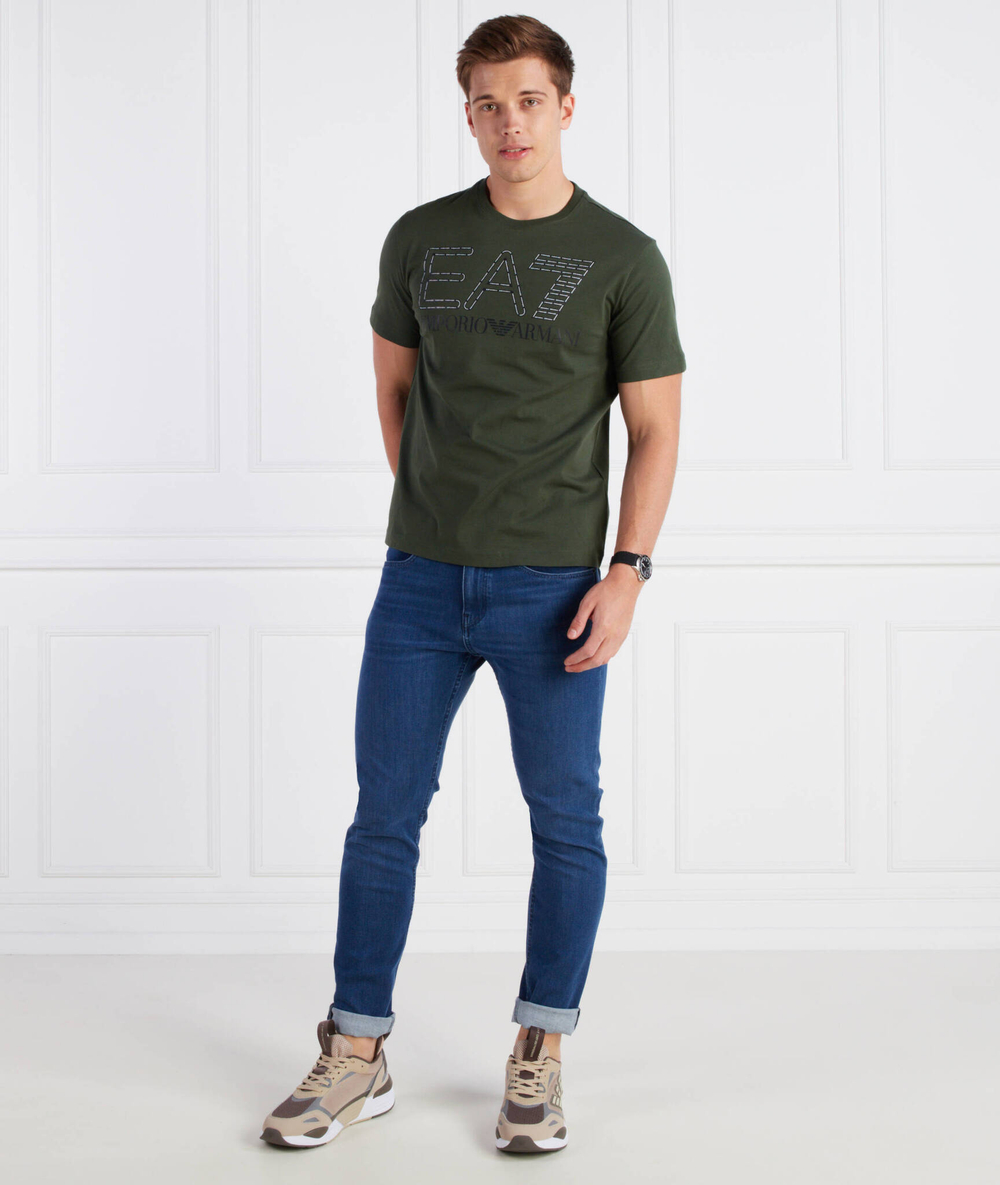 Футболка EA7 - зеленый(6RPT03 PJFFZ)