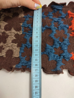 Шарф яркой расцветки