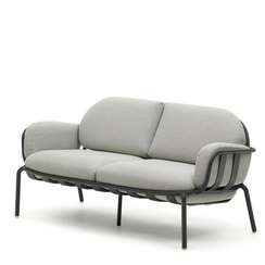 Двухместный уличный диван Joncols, 165 см, серый