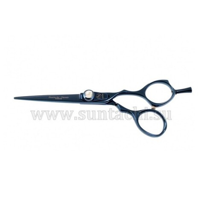 Suntachi Salon Design парикмахерские прямые ножницы HK-55 Blue 5+ класс ✅ Оригинал