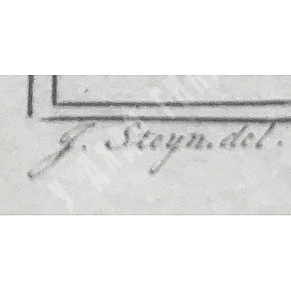 В. Ван Сенус. Моска-река. Улица Великая. Вид на Кремль. Бумага,  гравюра. Западная Европа. 1838