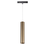 358990 SHINO NT22 161 бронза светлая/черный Трековый светильник для низковольного шинопровода, провод 0,8м IP20 LED 4000K 20W 48V FLUM