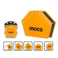 Многоугольный магнитный сварочный держатель до 22 кг. INGCO AMWH50042