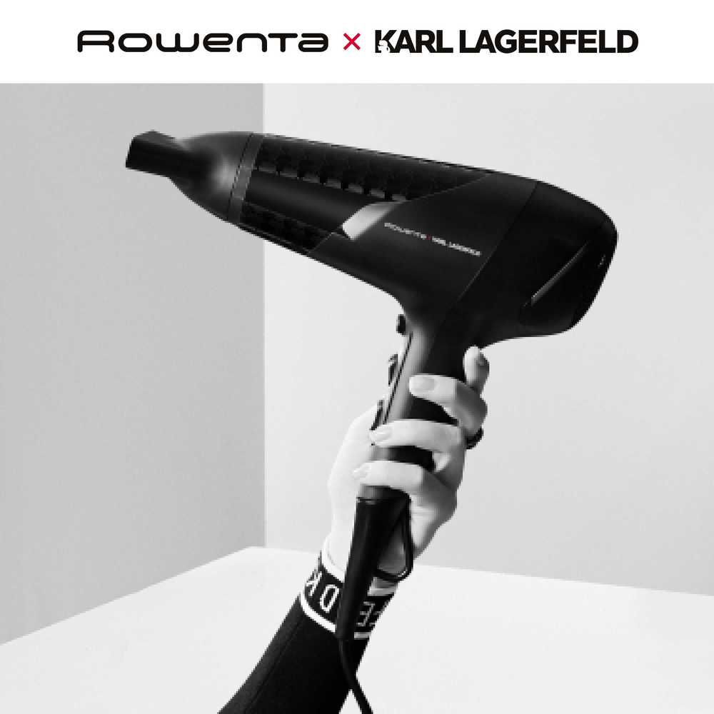 Фен Rowenta Karl Lagerfeld CV581LF0