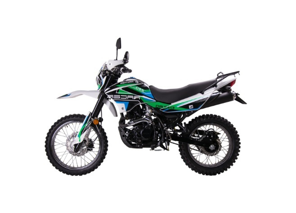 Эндуро мотоцикл Racer RC250GY-C2 PANTHER зеленый (ПТС)