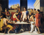 Jean-Hippolyte Flandrin  - эротическое искусство художника Жана-Ипполита Фландрина. 18+