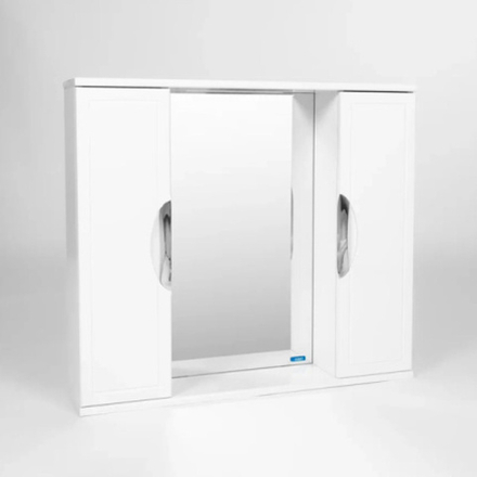 Зеркальный шкаф "Лима" 80 без света 160х800х700