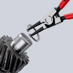 Щипцы для стопорных колец черненые 140 мм Knipex 46 11 A1