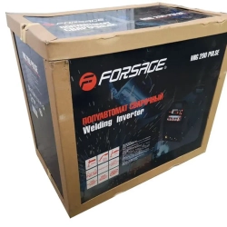 Сварочный аппарат Profi MIG, MMA, TIG (220V, холостой ход 65V,6.0кВт, 5-200А, электрод 1,6-4мм, проволока 0.6-1.2мм, к-т мощности 0.7, цифр. табло) Forsage F-MIG200 PULSE