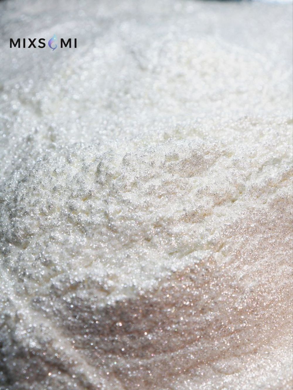 Супер белый мерцающий жемчуг - 9754 перламутровый сухой краситель