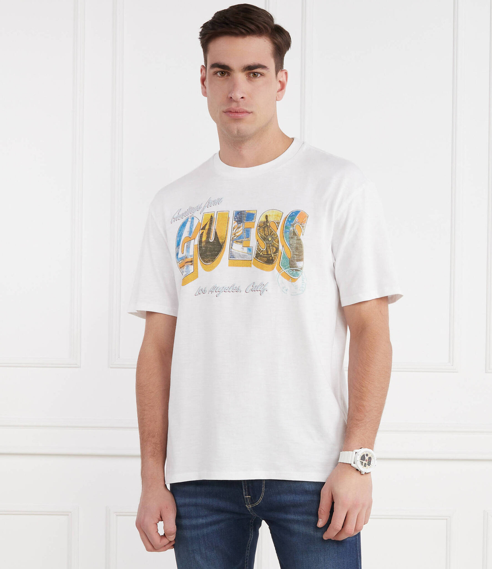 Футболка GUESS - белый(M4GI44 KC6U1)