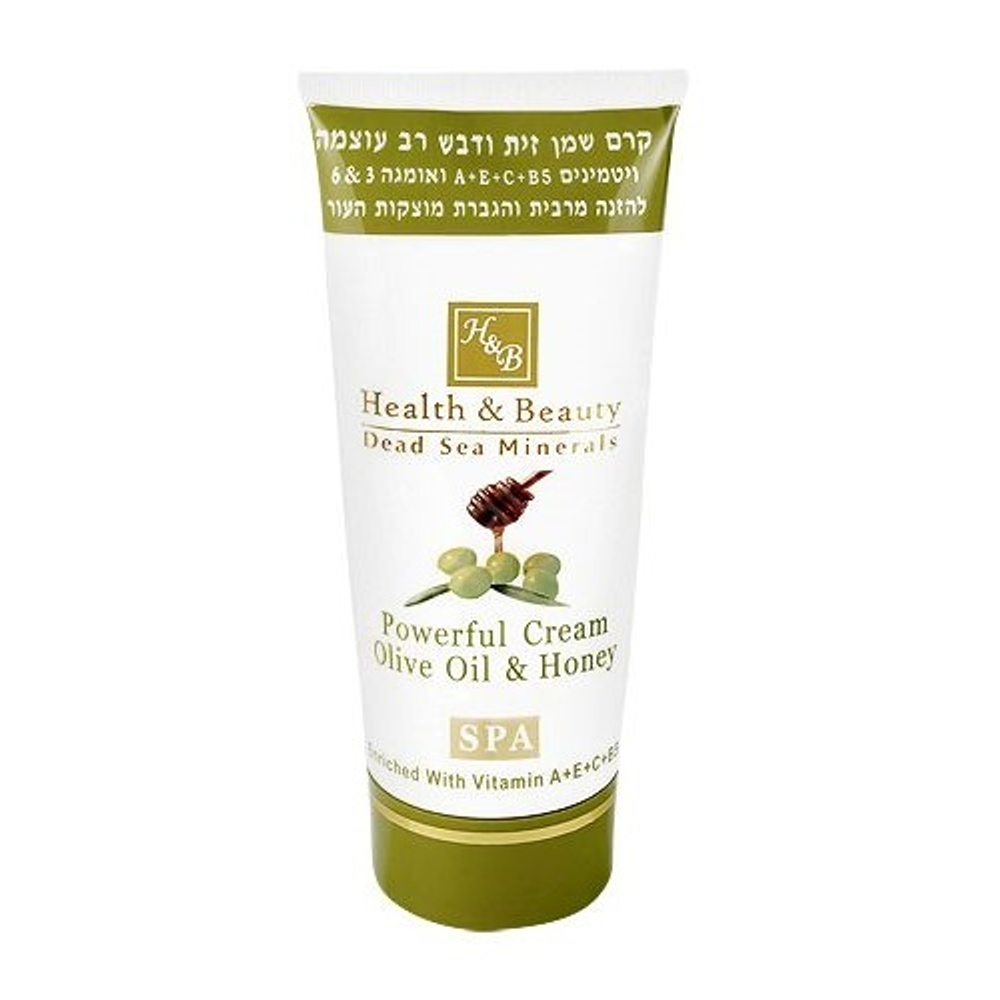 Крем для тела интенсивный на основе оливкового масла и меда Health&Beauty 100мл