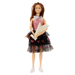 Кукла тип Модель на шарнирах с аксесс., коробка 7729-B3