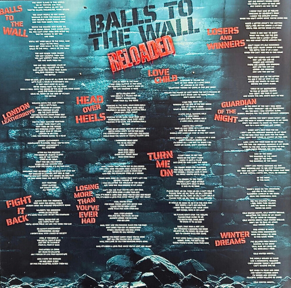 Dirkschneider / Balls To The Wall Reloaded (Limited Edition)(Coloured Vinyl)(LP)