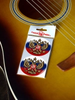 Стикеры - Герб РФ Российский флаг