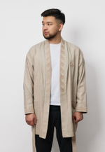 Шапан льняной OYU TOLQYN BEIGE