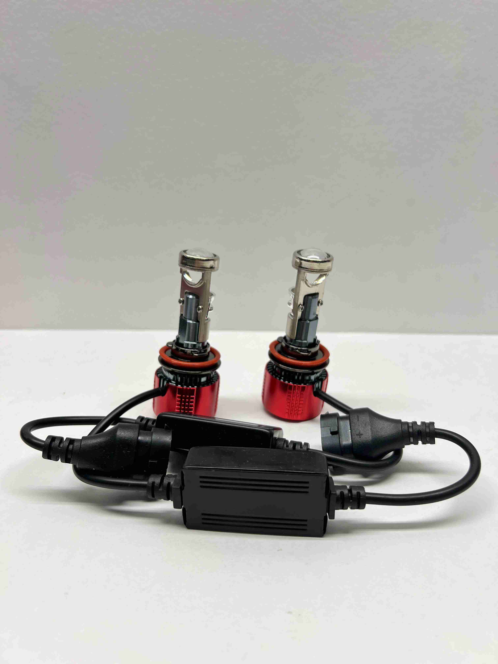 H11 / Светодиодные лампы H11, мини линзы, Четкая СТГ, 6000К, 60W, Серия Y 700 Маяк, TG (2 шт. / комплект)