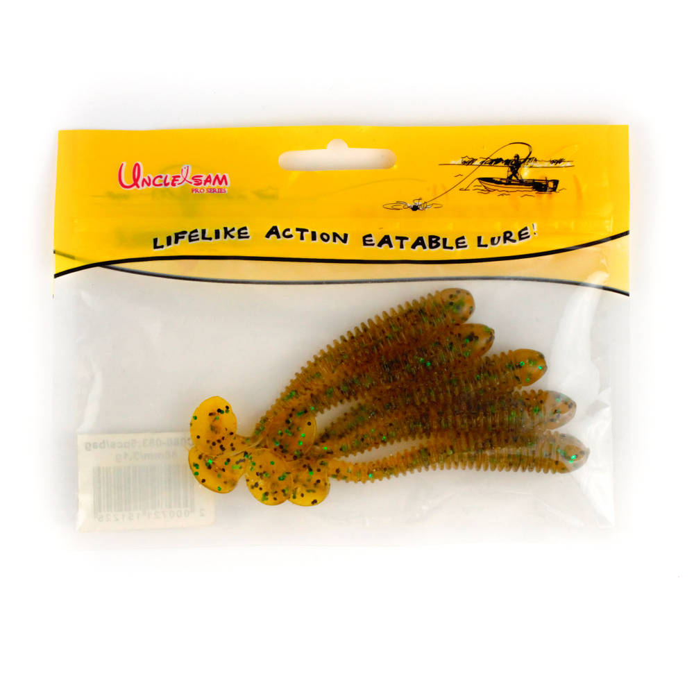 Виброхвост шумовой UNCLE SAM 3.1гр, 80мм (5 шт.)