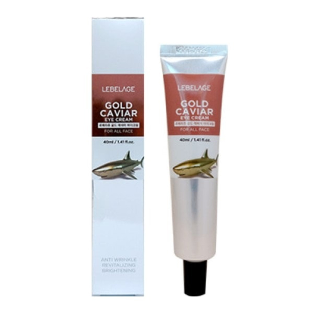 Крем для глаз с экстрактом икры Lebelage Eye Ampule Cream Gold Caviar 40мл