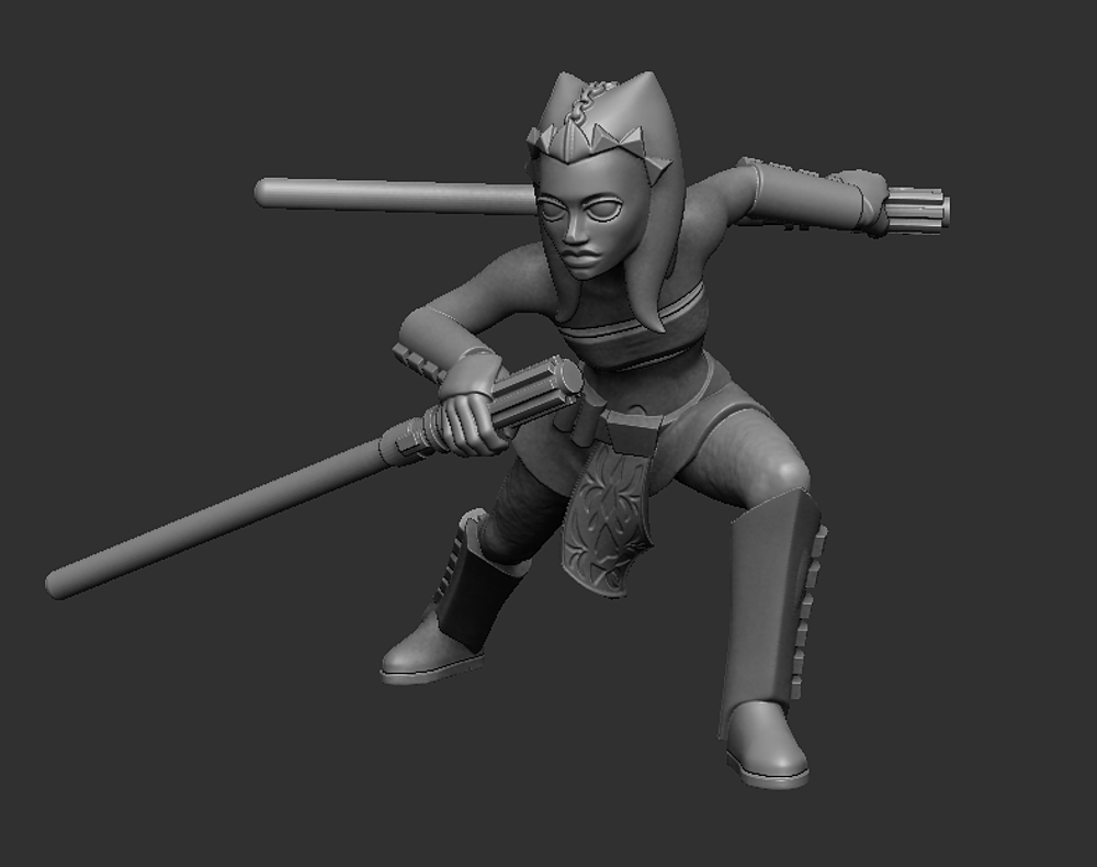 Spunky Apprenice Ahsoka