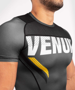 Рашгард Venum ONE FC Impact Grey-Yellow SS