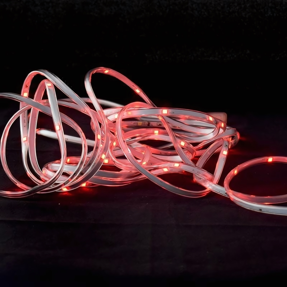 Лента LED красная 5м, коробка