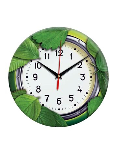Настенные часы "Листва" Декор для дома, подарок