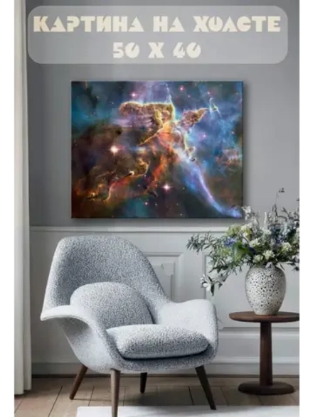 Картина на стену 40 X 50 Космос
