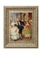 Картина на стену интерьерная на холсте 31*37 см