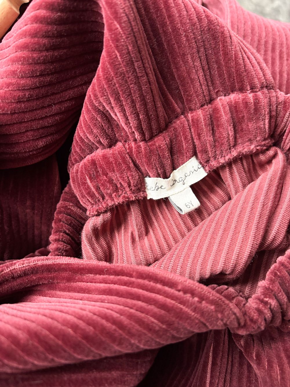 Вельветовый сарафан Bebe Organic, 116