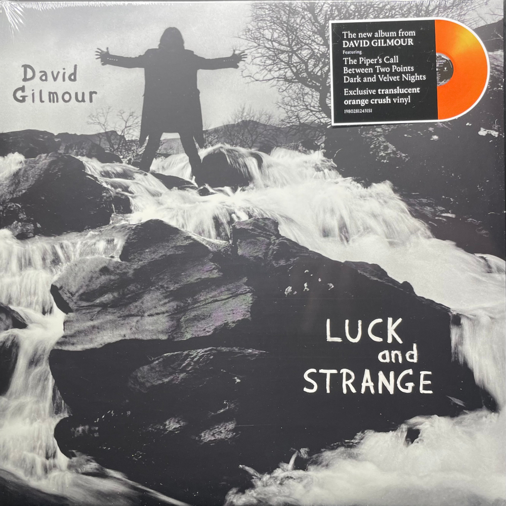 David Gilmour ‎– Luck And Strange (Европа 2024г.) Orange