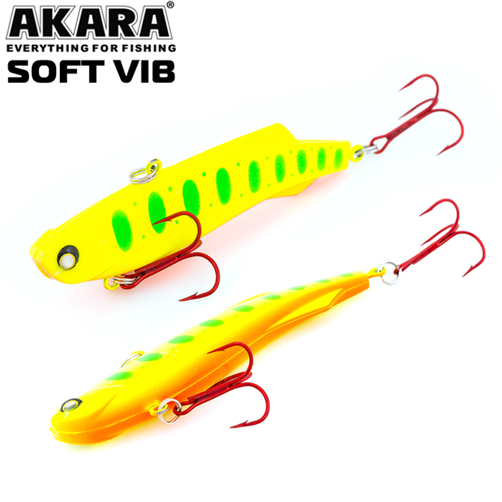 Воблер Akara раттлин Soft Vib 45 мм 5 гр. (1/6 oz 1,8 in) A144